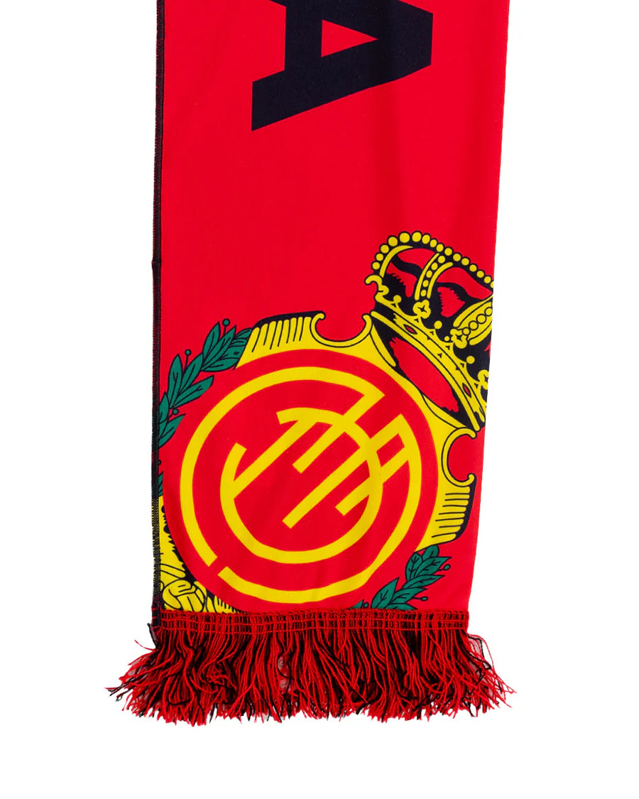 Bufanda Doble Raso Roja - Image 3