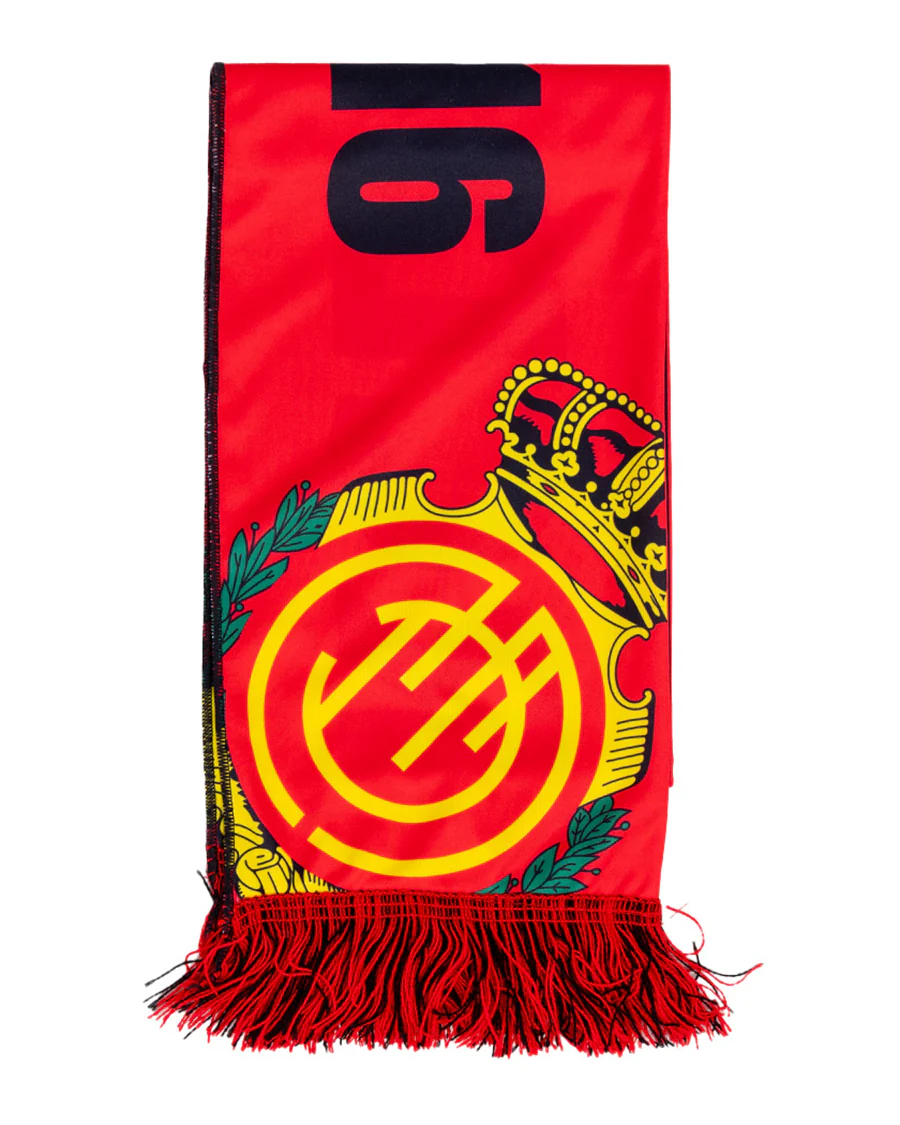 Bufanda Doble Raso Roja - Image 4