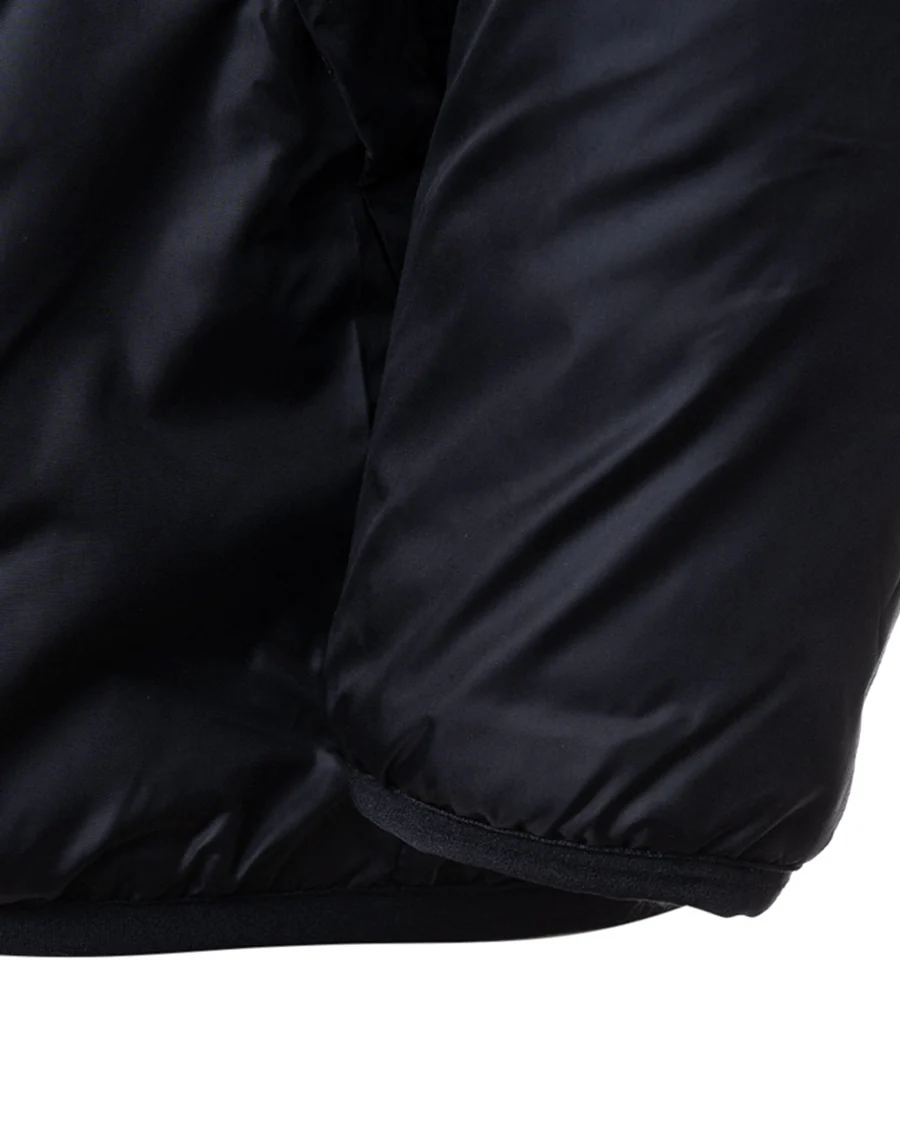 Chaquetón con Capucha Paseo Corta Negro Niño - Image 3