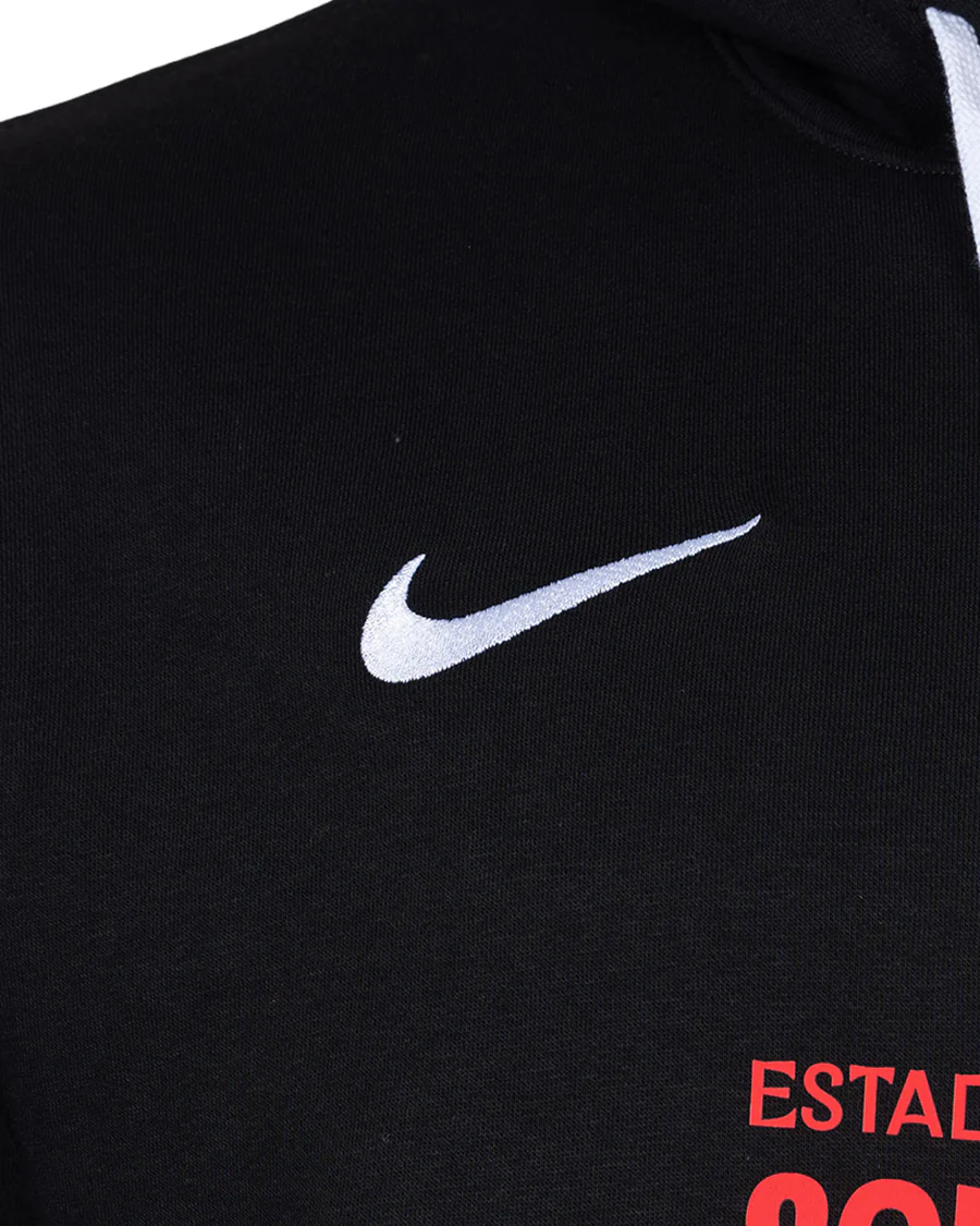 Sudadera con Capucha Fanswear Estadi Mallorca Son Moix Negra - Image 5